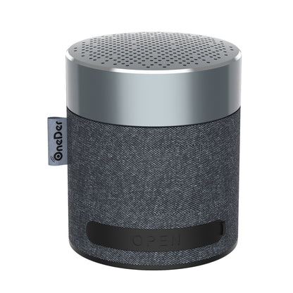 Oneder V13 Mini  Wireless Bluetooth Speaker, Support Hands-free & TF & FM & AUX(Grey) - Desktop Speaker by OneDer | Online Shopping UK | buy2fix