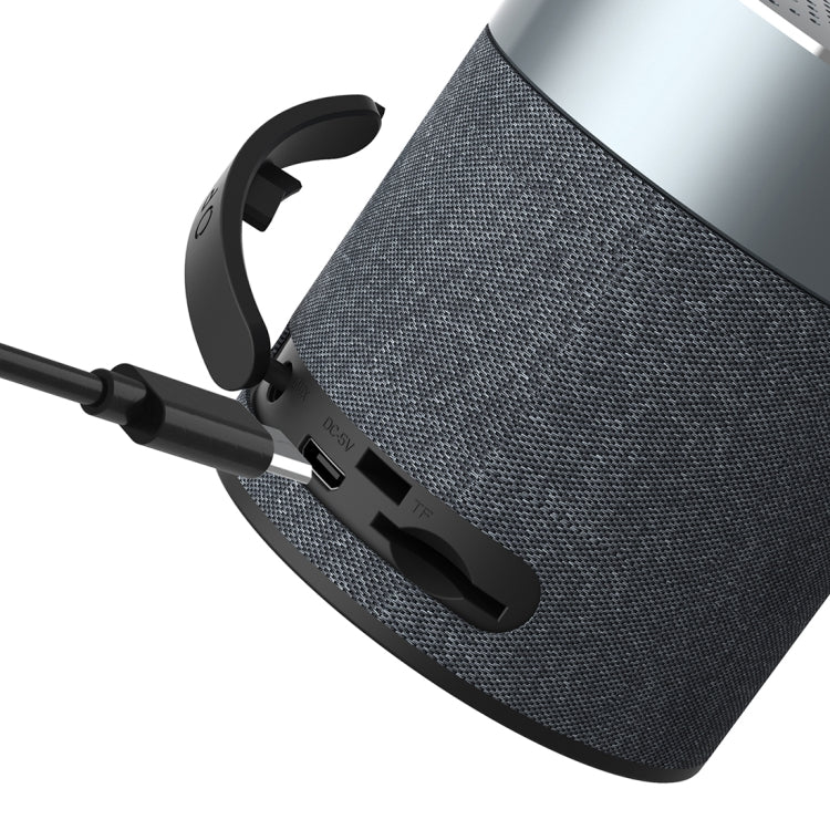 Oneder V13 Mini  Wireless Bluetooth Speaker, Support Hands-free & TF & FM & AUX(Grey) - Desktop Speaker by OneDer | Online Shopping UK | buy2fix