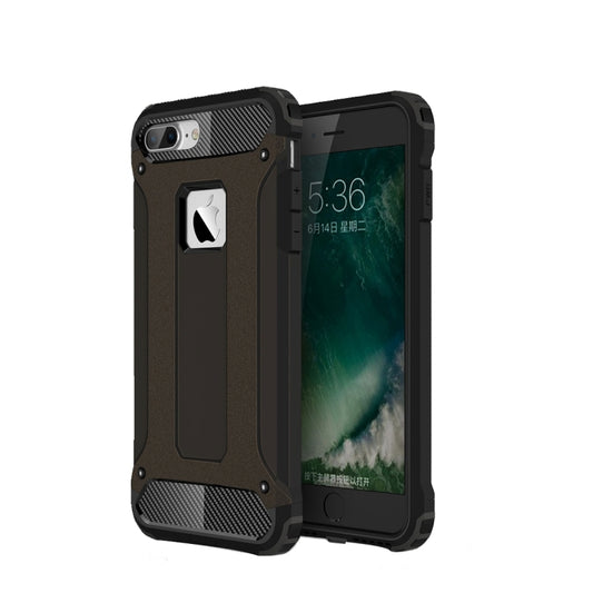 For iPhone 7 Plus Magic Armor TPU + PC Combination Case(Black) by buy2fix