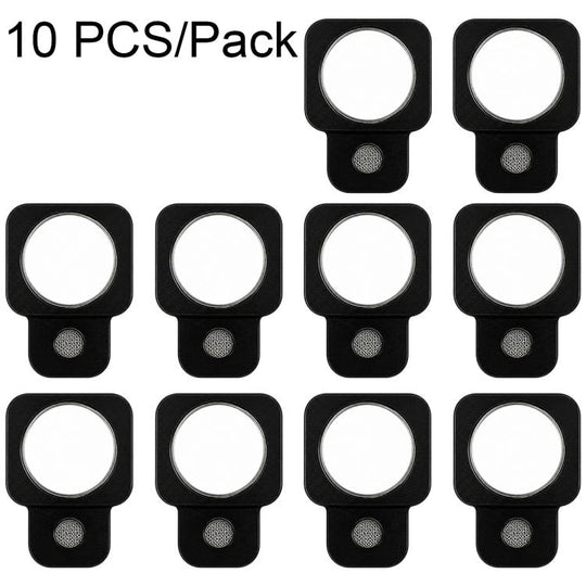 For iPhone Air 10 PCS/Pack Flash Dust Mesh (Black)