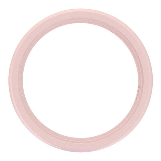 For iPhone 17e Rear Camera Glass Lens Metal Outside Protector Hoop Ring (Pink)