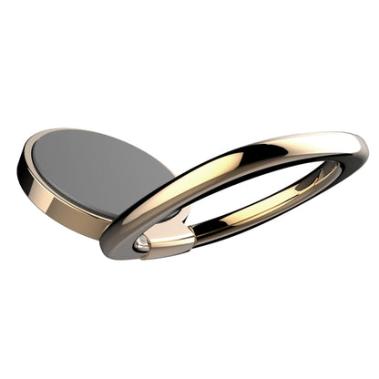2pcs Universal 360 Degrees Rotatable Privity Metal Ring Holder Bracket for iPhone, Samsung, HTC, LG, Huawei, Xiaomi, vivo, OPPO, Meizu Mobile Phones or Tablets, Built in Iron Sheet, Support Magnets(Gold) - Ring Holder by buy2fix | Online Shopping UK | buy2fix