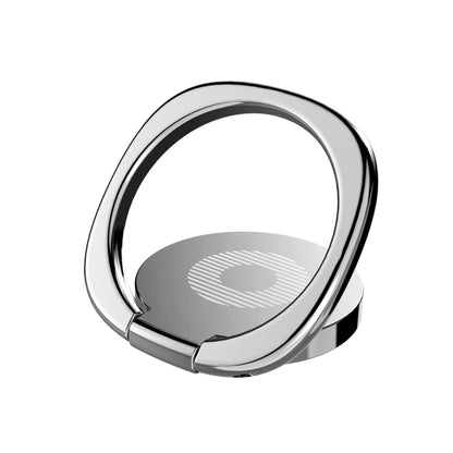 2pcs Universal 360 Degrees Rotatable Privity Metal Ring Holder Bracket for iPhone, Samsung, HTC, LG, Huawei, Xiaomi, vivo, OPPO, Meizu Mobile Phones or Tablets, Built in Iron Sheet, Support Magnets(Silver) - Ring Holder by buy2fix | Online Shopping UK | buy2fix
