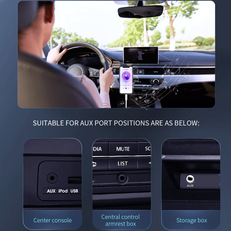 MH030 1m 2 in 1 8 Pin Male & 3.5mm Male to 3.5mm Male AUX Audio Cable For iPhone, iPad, Samsung, Huawei, Xiaomi, HTC by buy2fix