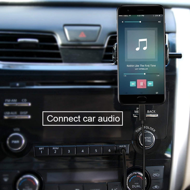 MH-CM32 8 Pin & Type-C to 3.5mm Jack Mobile Phone Audio Cable by buy2fix