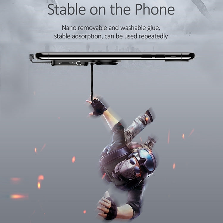 LXS08 8 Pin to 8 Pin + 3.5mm Audio Plug Ring Holder Fast Charging Adapter(Black) by buy2fix