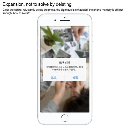 64GB USB 3.0 + 8 Pin + Mirco USB Android iPhone Computer Dual-use Metal Flash Drive (Black) by buy2fix