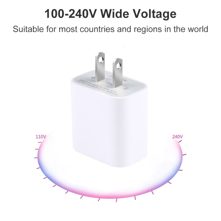 PD 20W Single USB-C / Type-C Interface Travel Charger, US Plug - USB Charger by buy2fix | Online Shopping UK | buy2fix