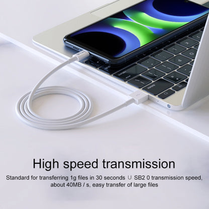 IVON CA70 Micro USB Fast Charging Data Cable, Length: 2m (White) - Micro USB Cable by IVON | Online Shopping UK | buy2fix
