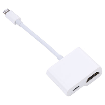 8 Pin to HDMI Digital AV Converter(White) by buy2fix