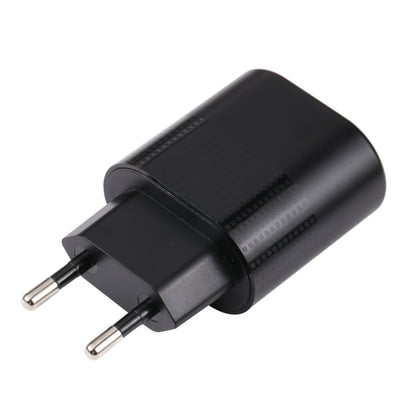 LZ-2117 18W QC3.0 3.1A USB Fast Charger, EU Plug(Black) by buy2fix