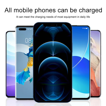 100W 6A Type-C to 8 Pin+Type-C+Micro USB Charging Data Cable, 1.3m(Blue) by buy2fix