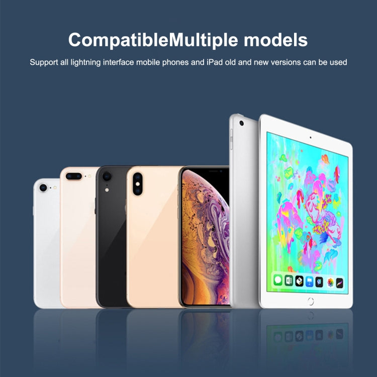 8 Pin Female to 8 Pin Male Trapezoid Adapter (White) by buy2fix