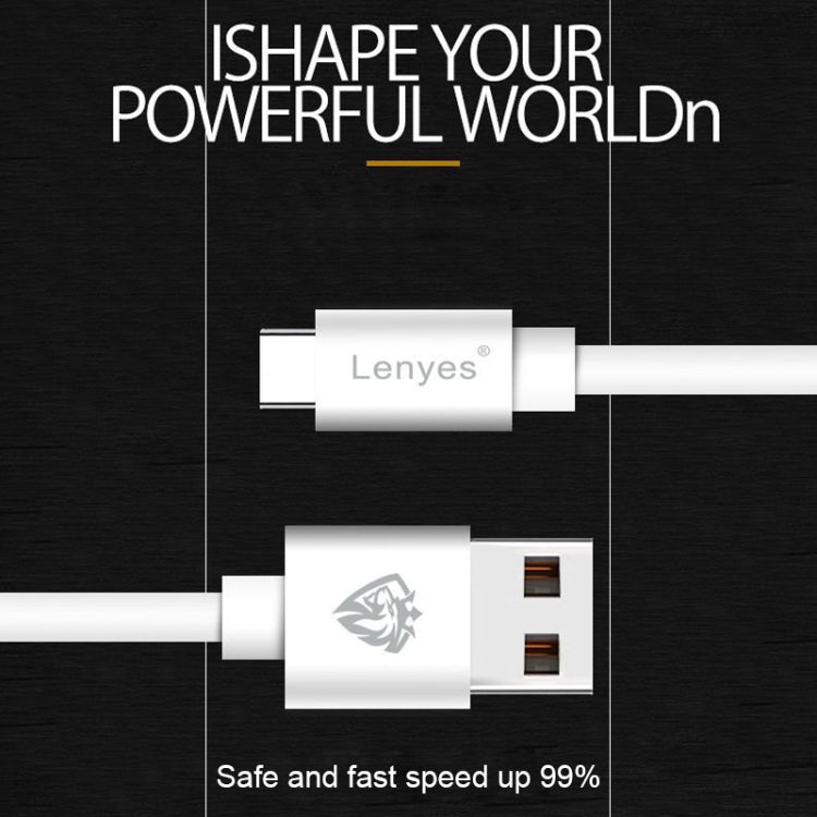 Lenyes LC701 2m 2.0A Output USB to 8 Pin PVC Data Sync Fast Charging Cable by buy2fix