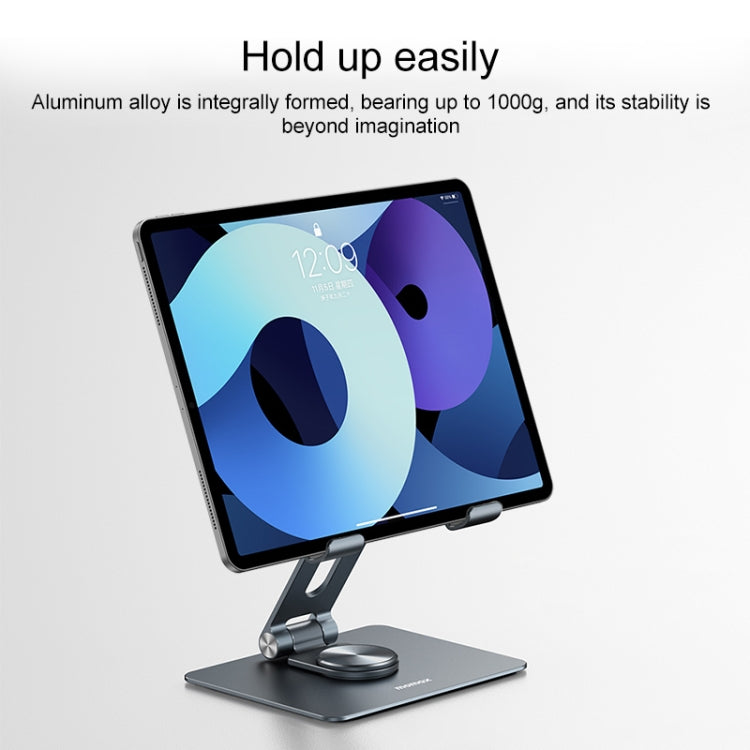 MOMAX KH8 Aluminum Alloy Rotating Folding Tablet Holder - Desktop Holder by MOMAX | Online Shopping UK | buy2fix