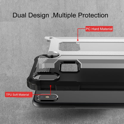 For iPhone X / XS Magic Armor TPU + PC Combination Case(navy) by buy2fix