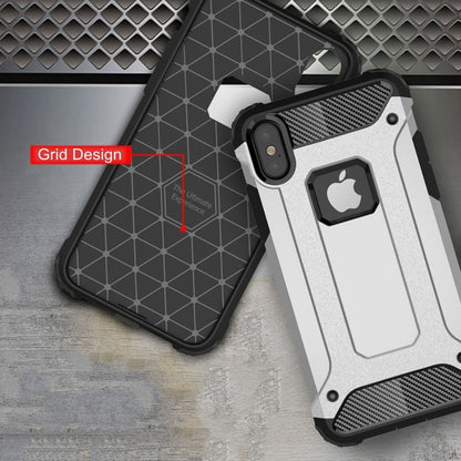 For iPhone X / XS Magic Armor TPU + PC Combination Case(Gold) by buy2fix