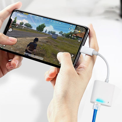 NK-1035 8 Pin to RJ45 Ethernet LAN Network Function Adapter by buy2fix