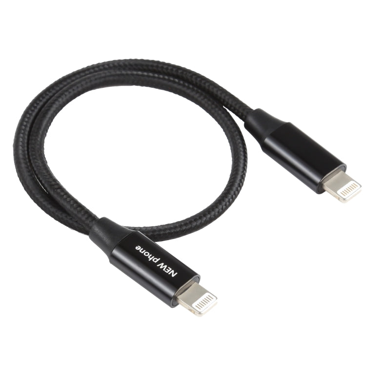 5V 2A 8 Pin Male to 8 Pin Male Braided Data Cable by buy2fix