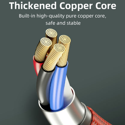 1m 3A Output USB to 8 Pin 540 Degree Rotating Magnetic Data Sync Charging Cable(Purple) by buy2fix