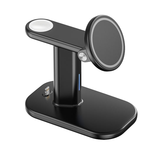 JJT-A70 15W 3 in 1 Multifunctional Magnetic Wireless Charging Holder (Black) by buy2fix