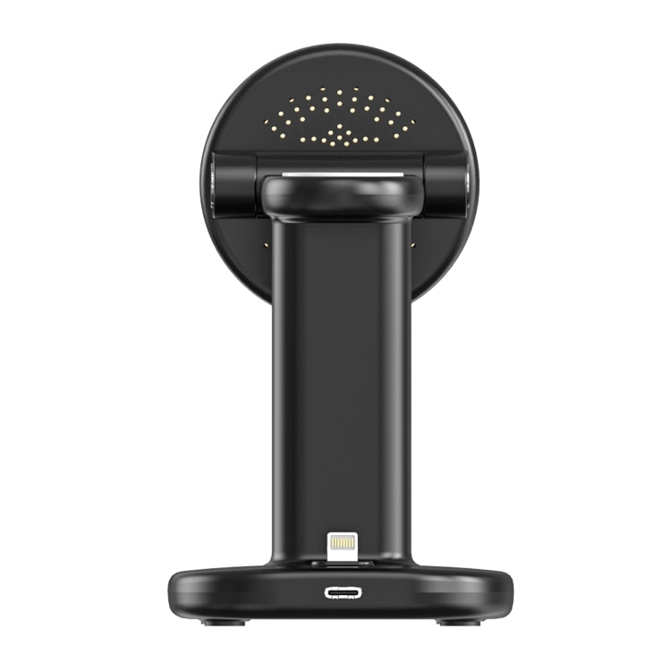 JJT-A70 15W 3 in 1 Multifunctional Magnetic Wireless Charging Holder (Black) by buy2fix