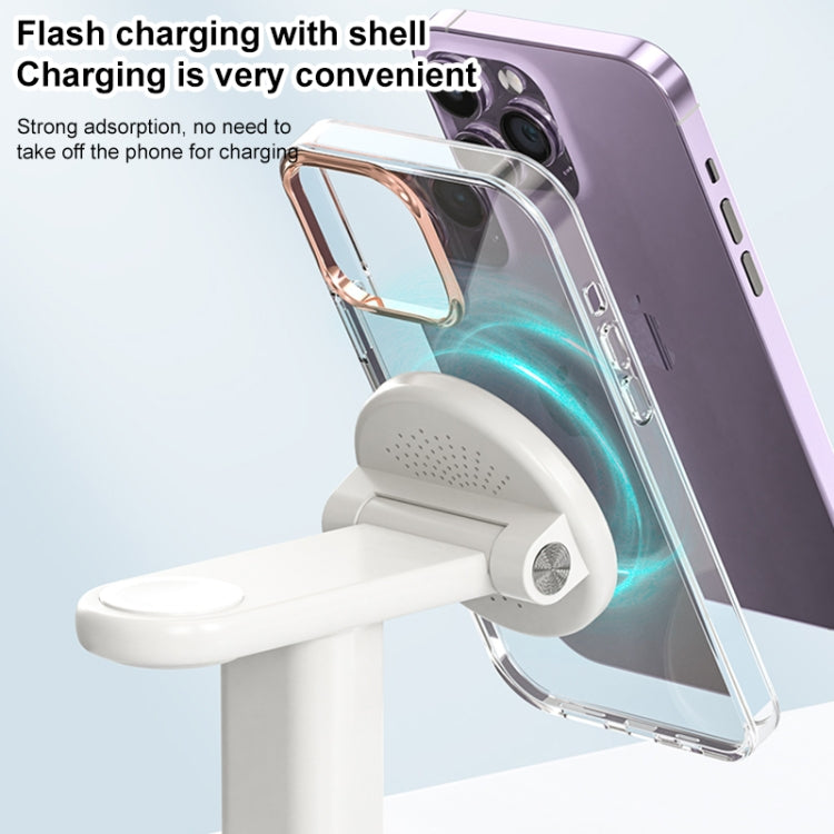 JJT-A70 15W 3 in 1 Multifunctional Magnetic Wireless Charging Holder (Black) by buy2fix