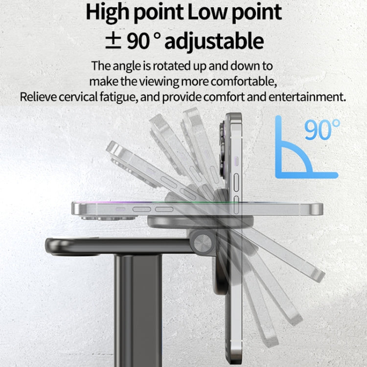 JJT-A70 15W 3 in 1 Multifunctional Magnetic Wireless Charging Holder (Black) by buy2fix