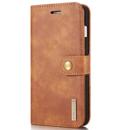 DG.MING for iPhone 8 Plus & iPhone 7 Plus Crazy Horse Texture Horizontal Flip Detachable Magnetic Protective Case with Holder & Card Slots & Wallet(Brown) - More iPhone Cases by DG.MING | Online Shopping UK | buy2fix