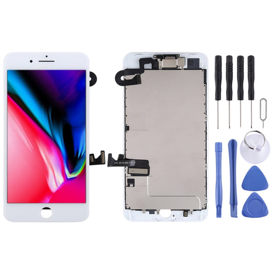 TFT LCD Screen include Front Camera for iPhone 8 Plus (White)
