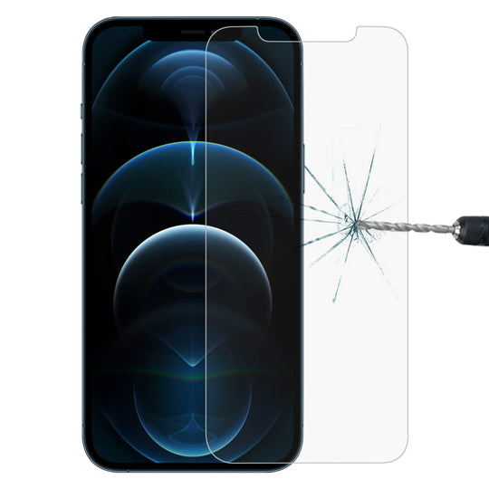 For iPhone 12 Pro Max 0.26mm 9H 2.5D Tempered Glass Film (Slotted)