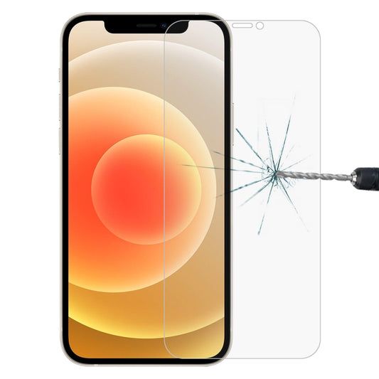For iPhone 12 / 12 Pro 0.26mm 9H 2.5D Tempered Glass Film (Open Hole) - iPhone 12 / 12 Pro Tempered Glass by DIYLooks | Online Shopping UK | buy2fix
