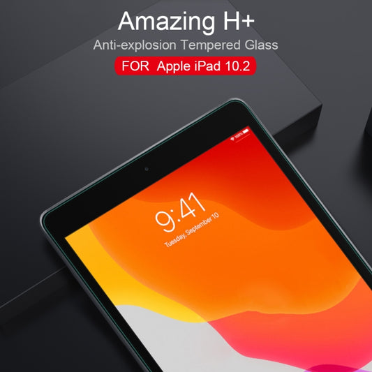 NILLKIN H+ Explosion-proof Tempered Glass Protective Film for Apple iPad 10.2 - More iPad Tempered Glass by ENKAY | Online Shopping UK | buy2fix
