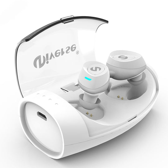 Universe Sweat-proof Earbuds Sports Wireless Bluetooth V4.2 Stereo Headset with Charging Case, For iPhone, Samsung, Huawei, Xiaomi, HTC and Other Smartphones(White)