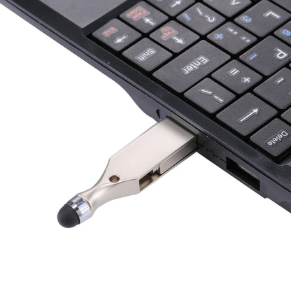 RQW-10E 2 in 1 USB 2.0 & 8 Pin 64GB Flash Drive with Stylus Pen, for iPhone & iPad & iPod & Most Android Smartphones & PC Computer by buy2fix