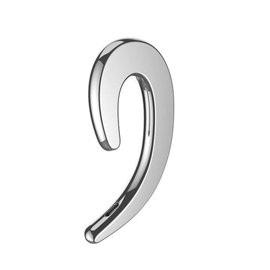 B18 Bone Conduction Bluetooth V4.1 Sports Headphone Earhook Headset, For iPhone, Samsung, Huawei, Xiaomi, HTC and Other Smart Phones or Other Bluetooth Audio Devices(Silver) - Bluetooth Earphone by buy2fix | Online Shopping UK | buy2fix