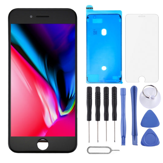 LCD-Bildschirm und Digitizer-Vollmontage für iPhone 8 Plus (Schwarz)