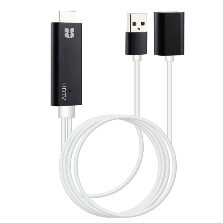 USB 3.0 Female HDMI HD 1080P Video Converter HDTV Cable(Black) by buy2fix