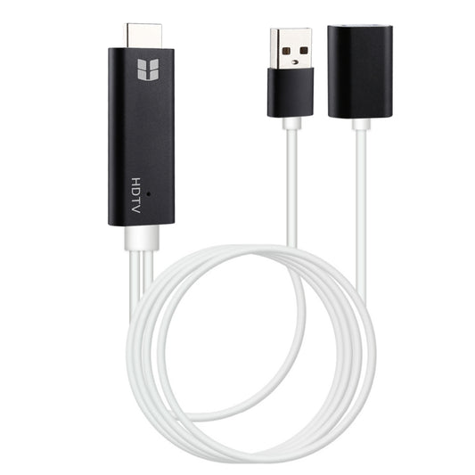 USB 3.0 Female HDMI HD 1080P Video Converter HDTV Cable(Black) by buy2fix