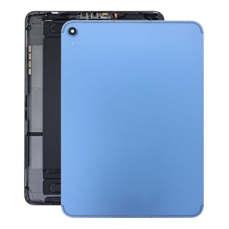 For iPad 10th Gen 10.9 2022 4G Version Battery Back Cover (Blue) by buy2fix