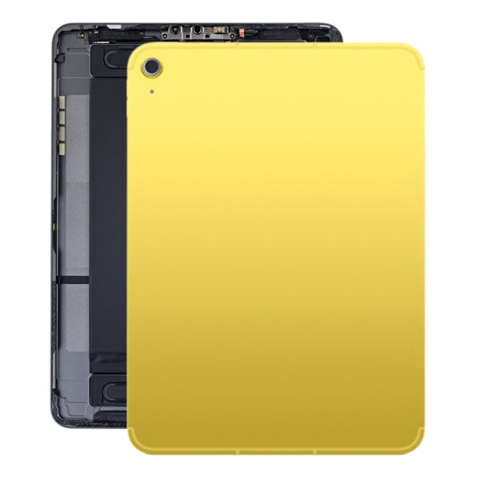 For iPad 10th Gen 10.9 2022 4G Version Battery Back Cover (Yellow) by buy2fix