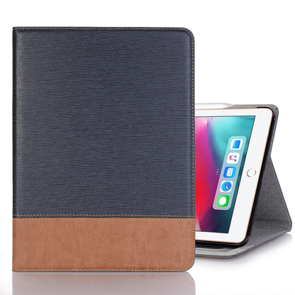 Cross Texture Horizontal Flip PU Leather Case for iPad Air 13 2025 / 2024 / iPad Pro 12.9 inch (2018), with Holder & Card Slots & Wallet (Dark Blue) - iPad Pro 12.9 (2018) Cases by buy2fix | Online Shopping UK | buy2fix