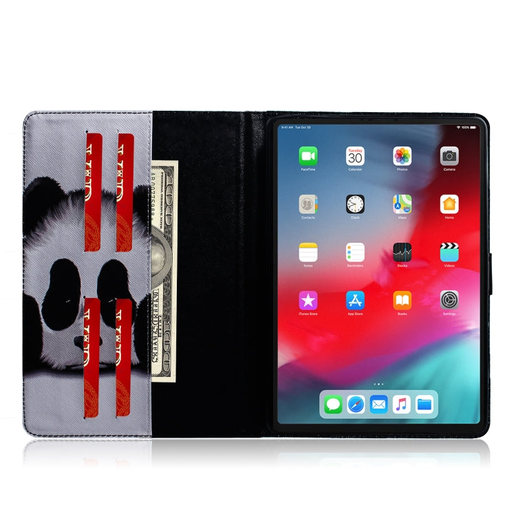 Panda Pattern Horizontal Flip Leather Case for  iPad Pro 11 inch (2018), with Holder & Card Slot & Wallet - iPad Pro 11 (2018) Cases by buy2fix | Online Shopping UK | buy2fix