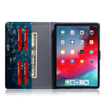 Apricot Blossom Pattern Horizontal Flip Leather Case for  iPad Pro 11 inch (2018), with Holder & Card Slot & Wallet - iPad Pro 11 (2018) Cases by buy2fix | Online Shopping UK | buy2fix