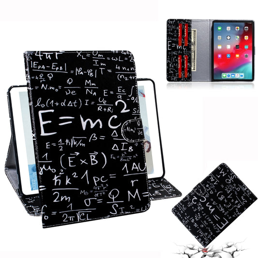 Formula Pattern Horizontal Flip Leather Case for  iPad Pro 11 inch (2018), with Holder & Card Slot & Wallet - iPad Pro 11 (2018) Cases by buy2fix | Online Shopping UK | buy2fix
