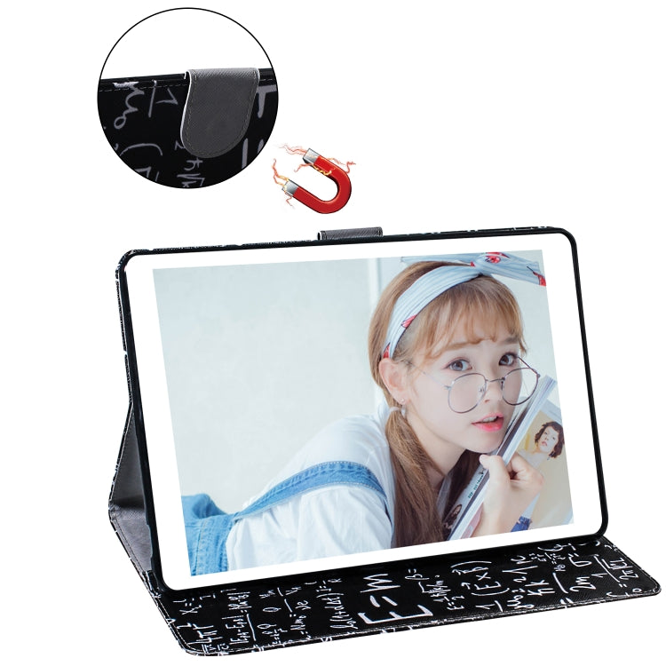 Formula Pattern Horizontal Flip Leather Case for  iPad Pro 11 inch (2018), with Holder & Card Slot & Wallet - iPad Pro 11 (2018) Cases by buy2fix | Online Shopping UK | buy2fix