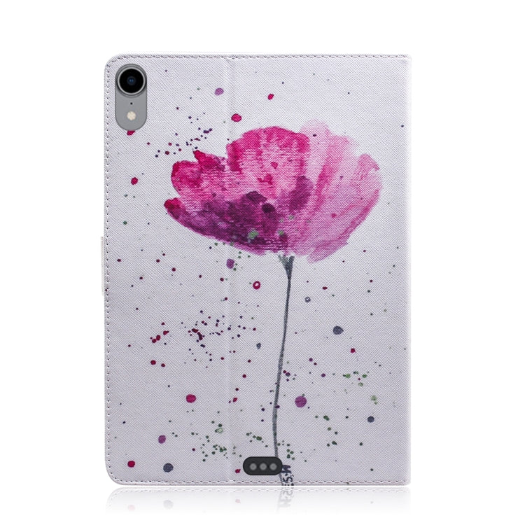 Purple Orchids Pattern Horizontal Flip Leather Case for  iPad Pro 11 inch (2018), with Holder & Card Slot & Wallet - iPad Pro 11 (2018) Cases by buy2fix | Online Shopping UK | buy2fix