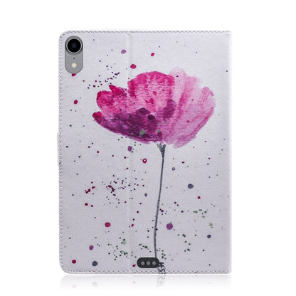 Purple Orchids Pattern Horizontal Flip Leather Case for  iPad Pro 11 inch (2018), with Holder & Card Slot & Wallet - iPad Pro 11 (2018) Cases by buy2fix | Online Shopping UK | buy2fix