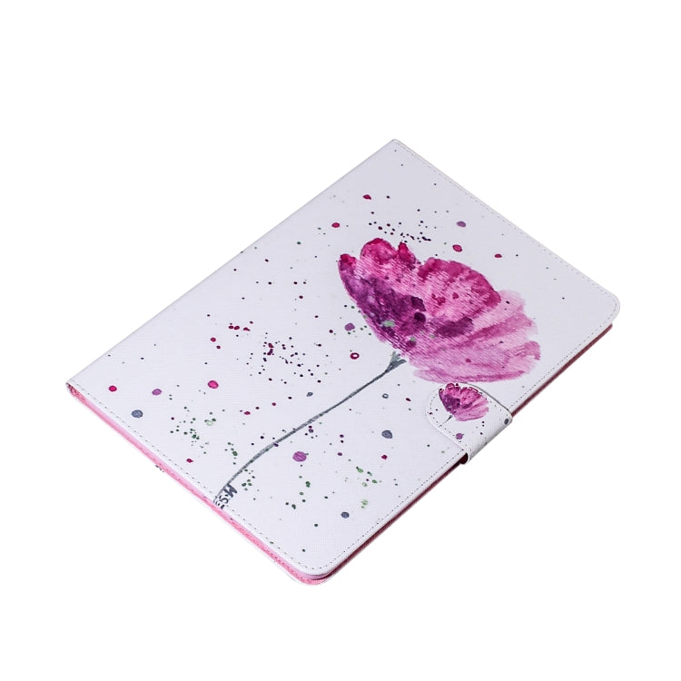 Purple Orchids Pattern Horizontal Flip Leather Case for  iPad Pro 11 inch (2018), with Holder & Card Slot & Wallet - iPad Pro 11 (2018) Cases by buy2fix | Online Shopping UK | buy2fix