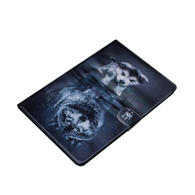Wolf and Dog Pattern Horizontal Flip Leather Case for  iPad Pro 11 inch (2018), with Holder & Card Slot & Wallet - iPad Pro 11 (2018) Cases by buy2fix | Online Shopping UK | buy2fix